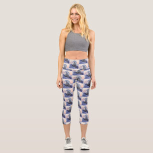 Leggings Capri Nevada en el árbol de Navidad