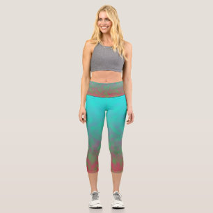 Leggings Capri Niebla Eléctrica