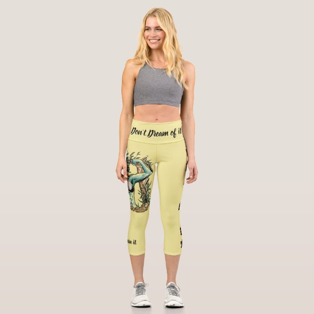 Leggings Capri No lo sueñes - ¡Tren! Fitness Medusa (Anverso)