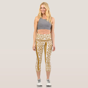 Leggings Capri no se metan con camisetas estilo mujer a la moda