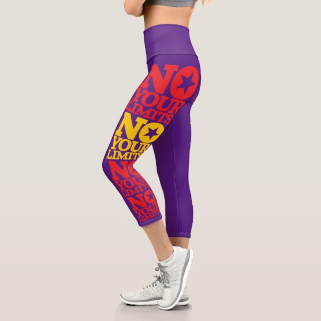 Leggings Capri ¡No Tus Límites! BG de texto (Izquierda)