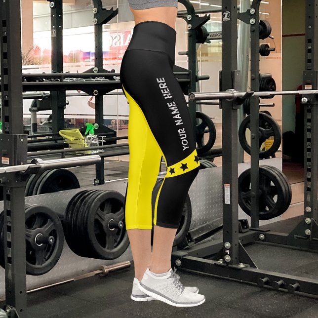 Leggings Capri NOMBRE DEL personalizable (Subido por el creador)