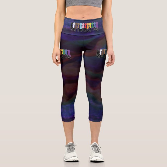 Leggings Capri Nosotros Nos Protegemos (Anverso)