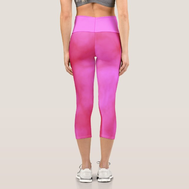 Leggings Capri Nube rosa (Reverso )