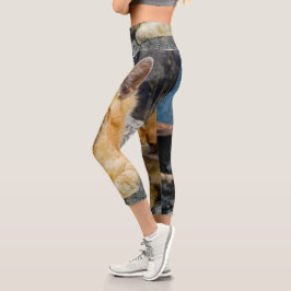 Leggings Capri Ojos dorados