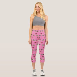 Leggings Capri Ojos por rino