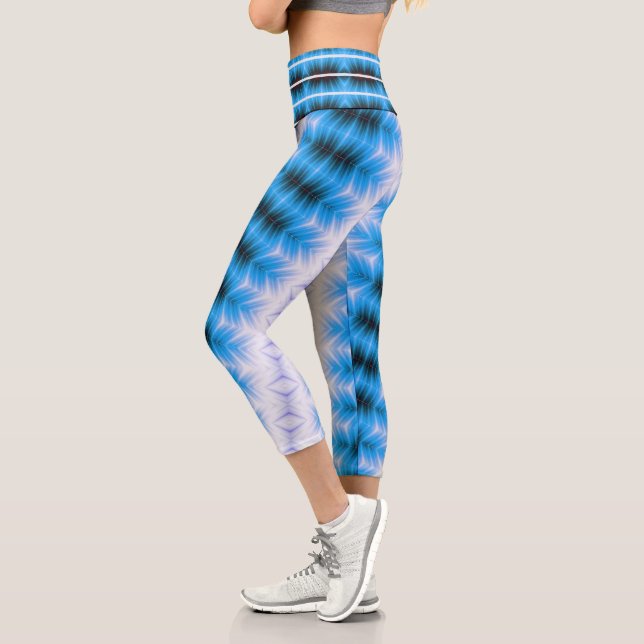 Leggings Capri ola marina (Izquierda)
