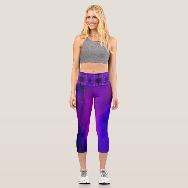 Leggings Capri Ola oscura (Anverso)