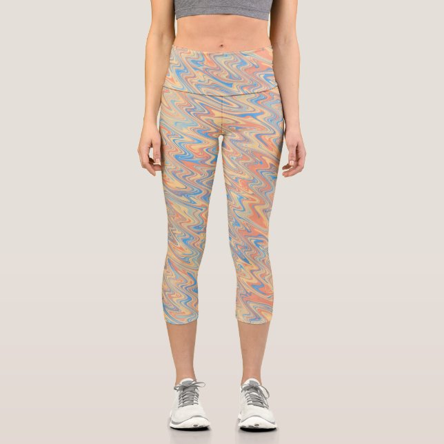 Leggings Capri Olas Funky (Anverso)
