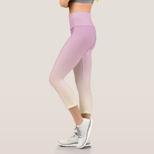 Leggings Capri Ombre púrpura moderno de Giro claro