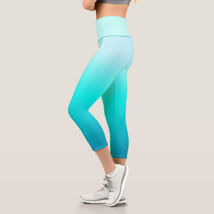 Leggings Ombre De La Turquesa - Mallas | Zazzle.es