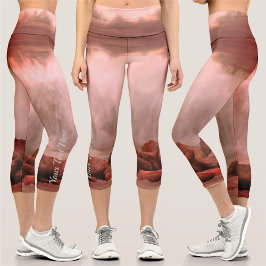 Leggings Capri Ondas y Boulders 0893