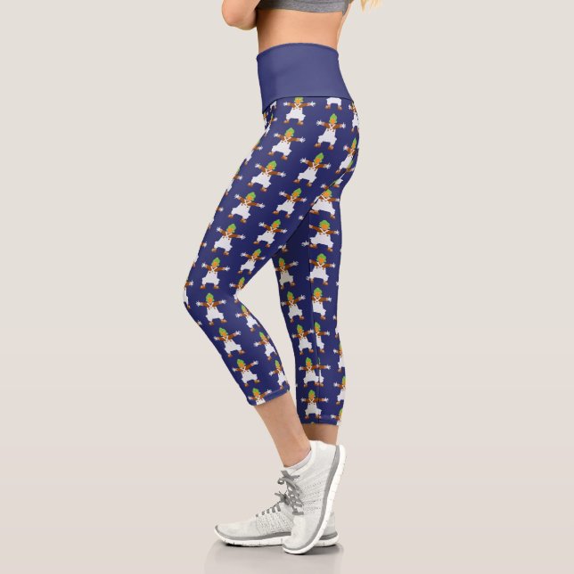 Leggings Capri Oompa Loompa fuera de control (Izquierda)