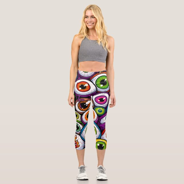 Leggings Capri Open your eyes (Anverso)