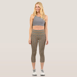 Leggings Capri Original spin art