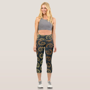 Leggings Capri Ornamentos de lujo 39