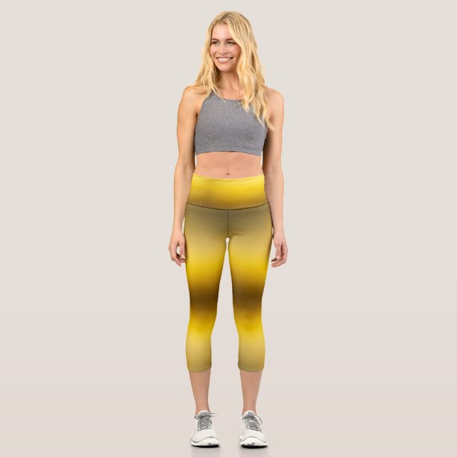 Leggings Capri Oro de sombra (Anverso)