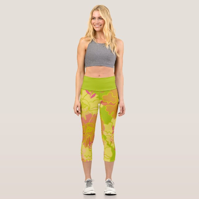 Leggings Capri Palm Beach (Anverso)