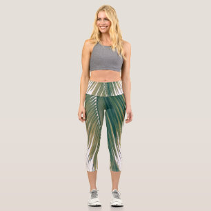 Leggings Capri Palm Caribe 3 exuberante #palmm#tropical