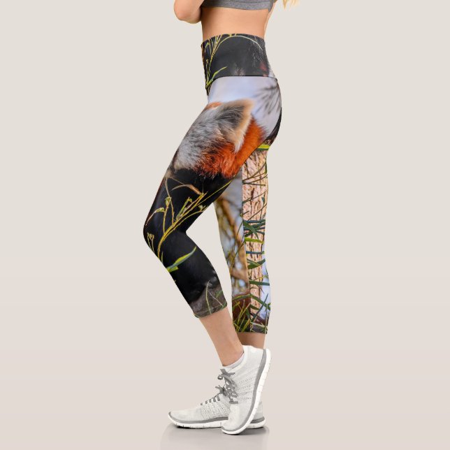 Leggings Capri Panda rojo (Izquierda)