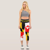 Pants Yogi Pants, Maryland State Flag