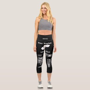 Leggings Capri Panzas negras