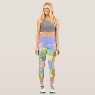 Leggings Capri Parche Mosaico
