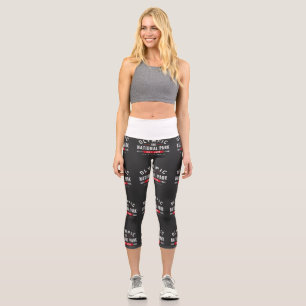 Leggings Capri Parque Nacional Olímpico Est 1938 Aventura Vintage