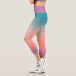 Leggings Capri Pastel de sombra de sol
