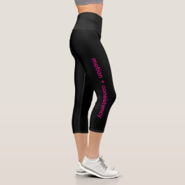 Leggings Capri Path of the Flat Foot capri yoga pants