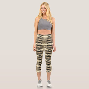 Leggings Capri Patio del palacio del Principado de Mónaco vintage