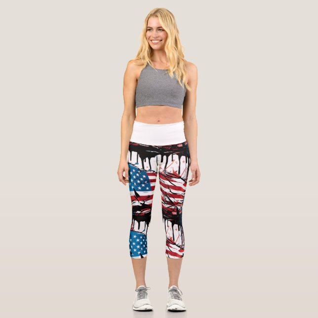 Leggings Capri Patriot-Leggings  (Anverso)