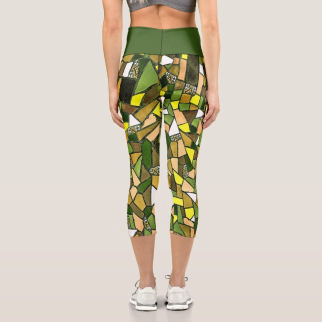 Leggings Capri Patrón (Reverso )