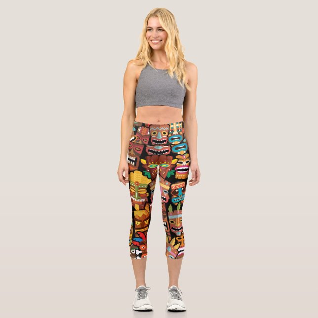 Leggings Capri Patrón 5 de TIKI (Anverso)