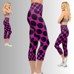 Leggings Capri Patrón abstracto colorido<br><div class="desc">Patrón Abstracto Colorido.</div>