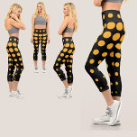Leggings Capri Patrón abstracto colorido<br><div class="desc">Patrón Abstracto Colorido.</div>