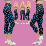 Leggings Capri Patrón abstracto colorido<br><div class="desc">Patrón Abstracto Colorido.</div>