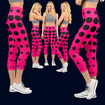 Leggings Capri Patrón abstracto colorido<br><div class="desc">Patrón Abstracto Colorido.</div>