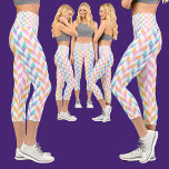 Leggings Capri Patrón abstracto colorido<br><div class="desc">Patrón Abstracto Colorido.</div>