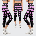 Leggings Capri Patrón abstracto colorido<br><div class="desc">Patrón Abstracto Colorido.</div>