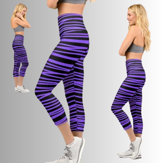 Leggings Capri Patrón abstracto colorido (Subido por el creador)