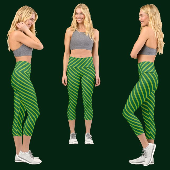 Leggings Capri Patrón abstracto colorido (Subido por el creador)