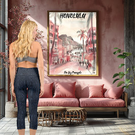 Leggings Capri Patrón azul elegante de la Marina: Personalizar lo