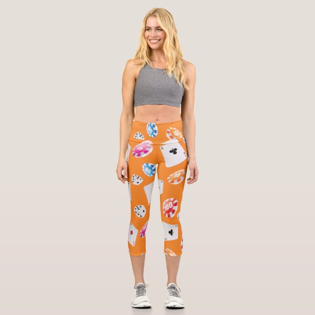 Leggings Capri Patrón de accesorios para juegos 3 (Anverso)
