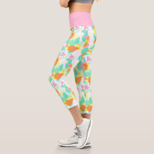 Leggings Capri Patrón de arte de Hip50 geométrica abstracta diver