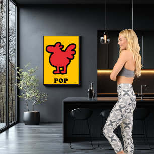 Leggings Capri Patrón de Baldosas Geométricas Mínimas – Ropa Acti
