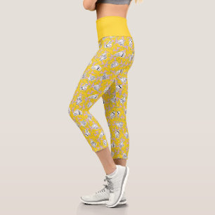 Leggings Capri Patrón de caracteres Johnny Bravo