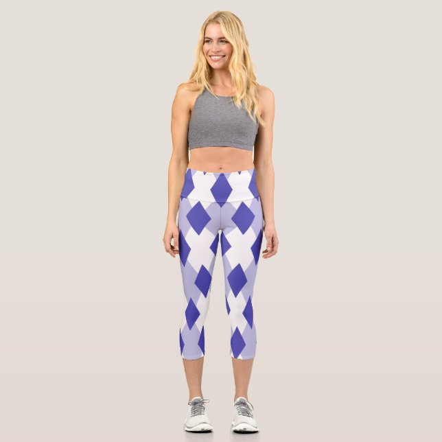 Leggings Capri Patrón de Cuadros Argyle_4A46B0 (Anverso)