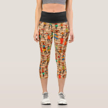 Patrón de mujeres tribales africanas