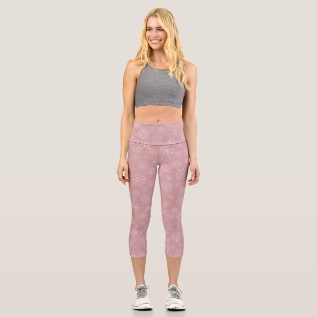 Leggings Capri Patrón de navidades 34 (Anverso)